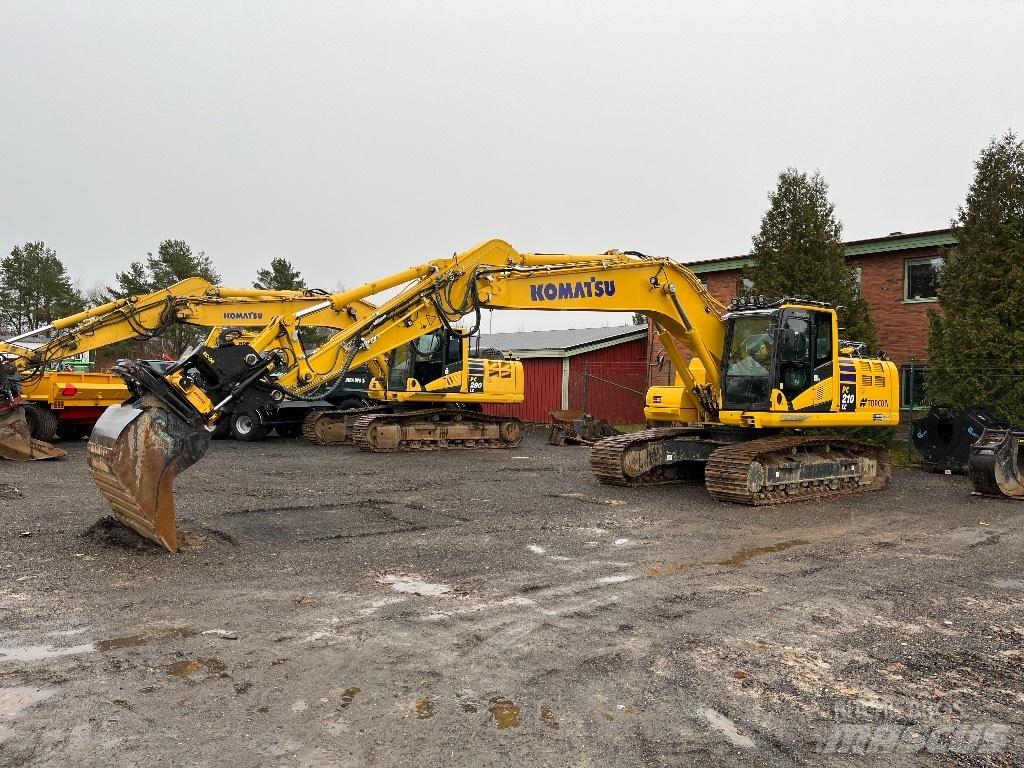 Komatsu PC210LC-11 Pásové rýpadlá