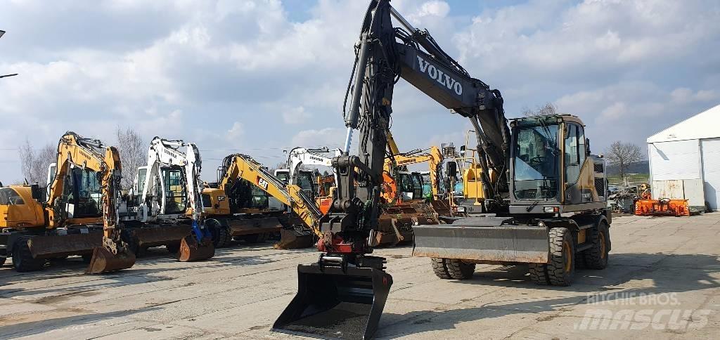 Volvo EW 160 E Kolesové rýpadlá