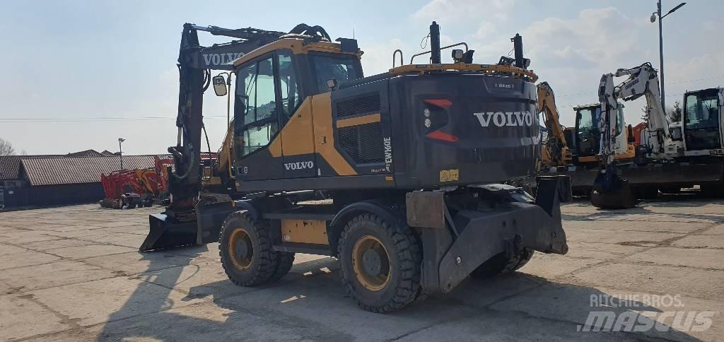 Volvo EW 160 E Kolesové rýpadlá