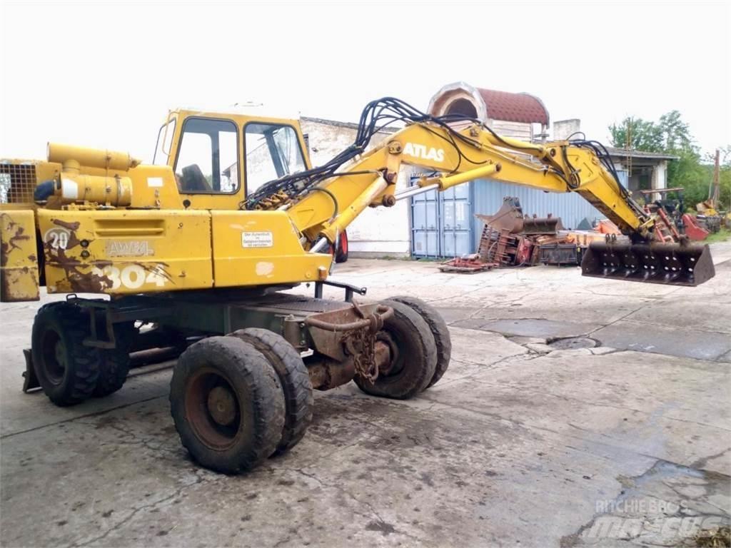 Atlas 1304 Kolesové rýpadlá