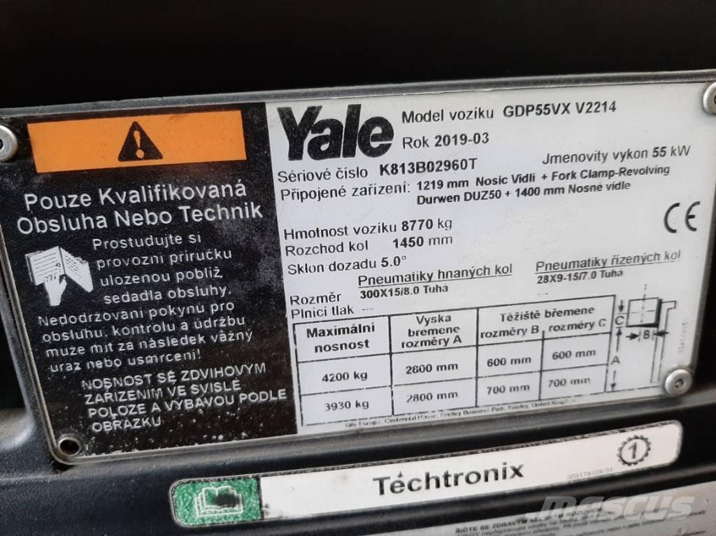 Yale GDP 55 VX Dieselové vozíky