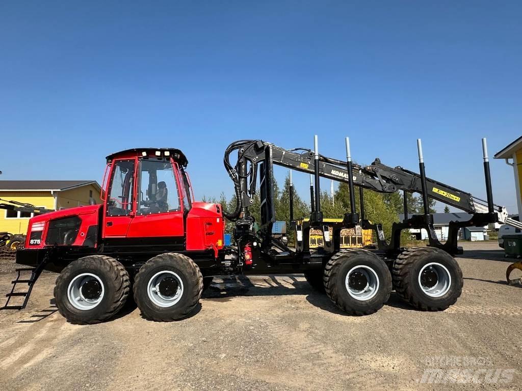 Komatsu 875 Lesné traktory