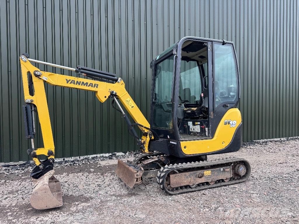 Yanmar SV 18 Mini rýpadlá < 7t