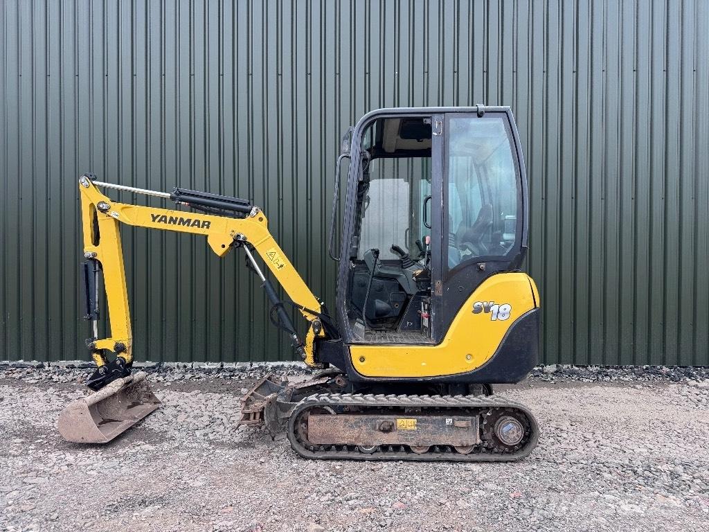 Yanmar SV 18 Mini rýpadlá < 7t