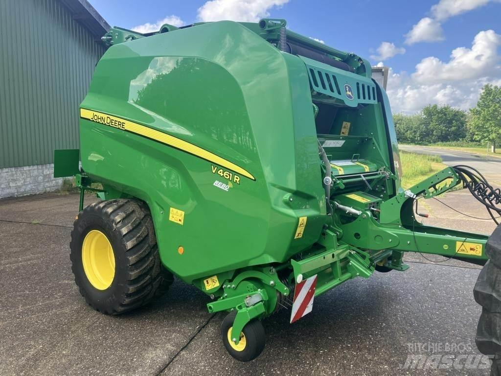 John Deere V461R Lisy na okrúhle balíky