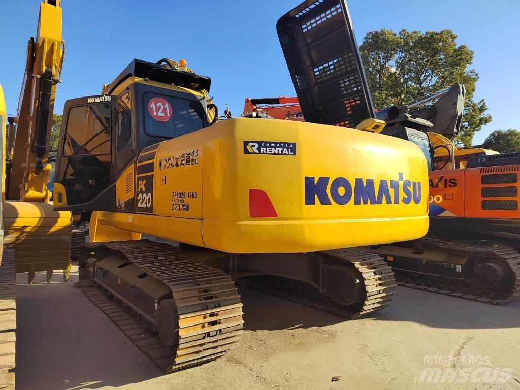 Komatsu PC220-7 Pásové rýpadlá