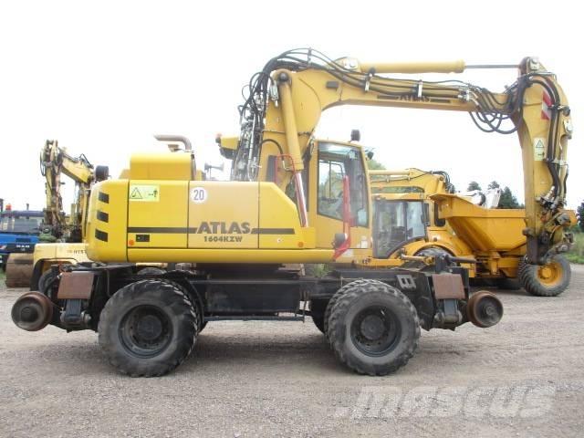Atlas 1604 ZW Kolesové rýpadlá