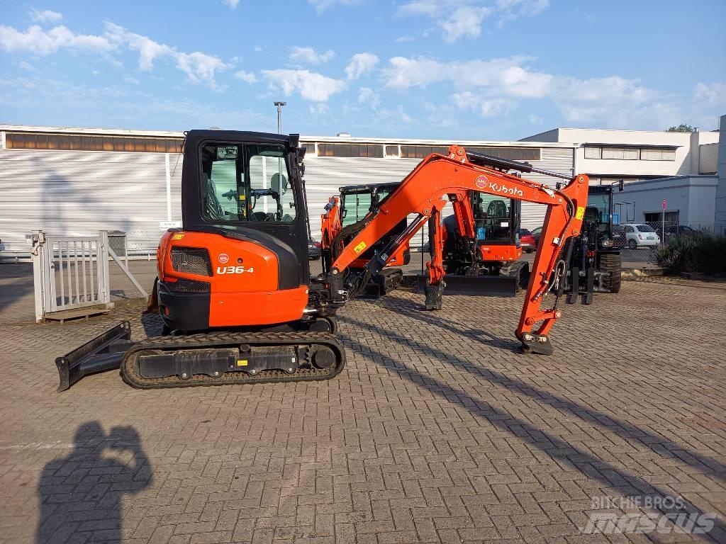 Kubota U36-4GL Mini rýpadlá < 7t