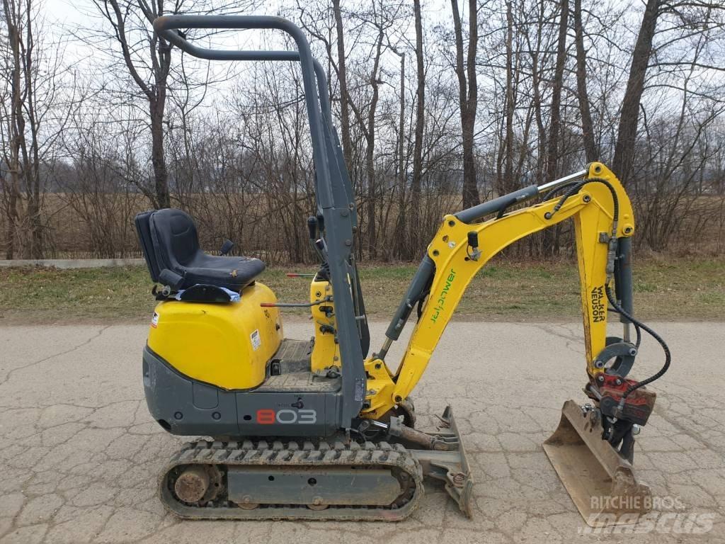 Wacker Neuson 803 Mini rýpadlá < 7t