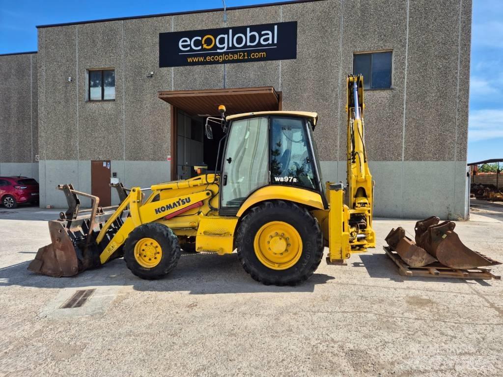 Komatsu WB 97 R-2 Rýpadlo-nakladače