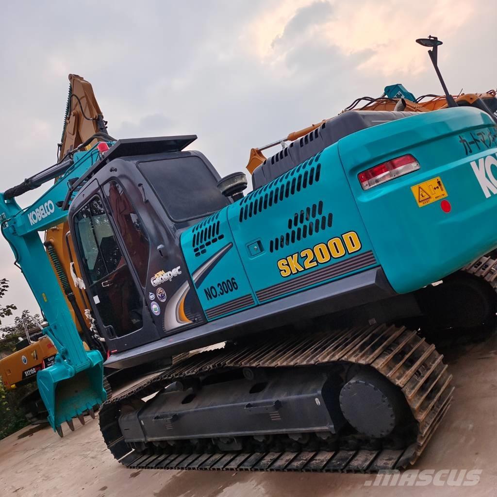Kobelco SK 200 Pásové rýpadlá
