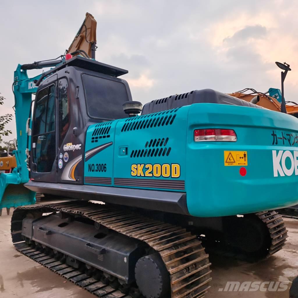 Kobelco SK 200 Pásové rýpadlá