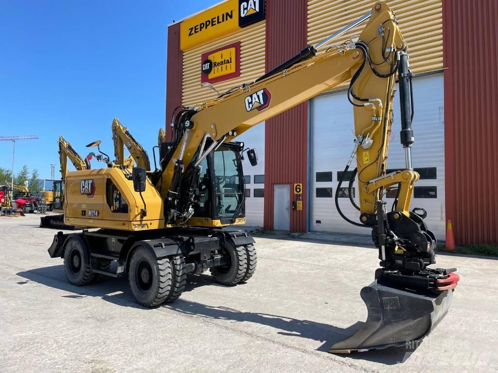 CAT M314 Kolesové rýpadlá