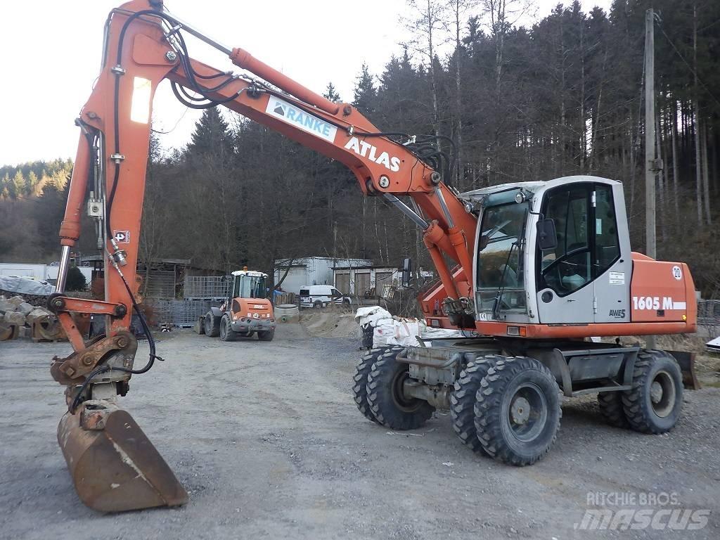 Atlas 1605 M Kolesové rýpadlá