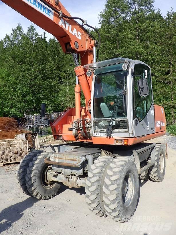 Atlas 1605 M Kolesové rýpadlá