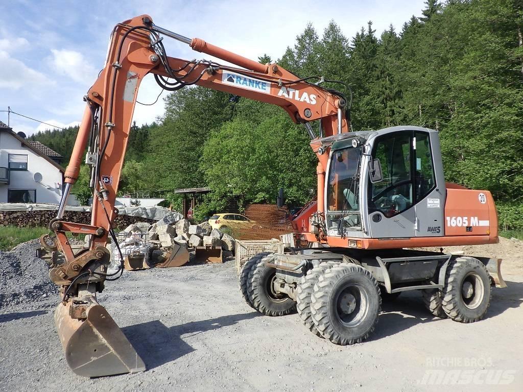Atlas 1605 M Kolesové rýpadlá