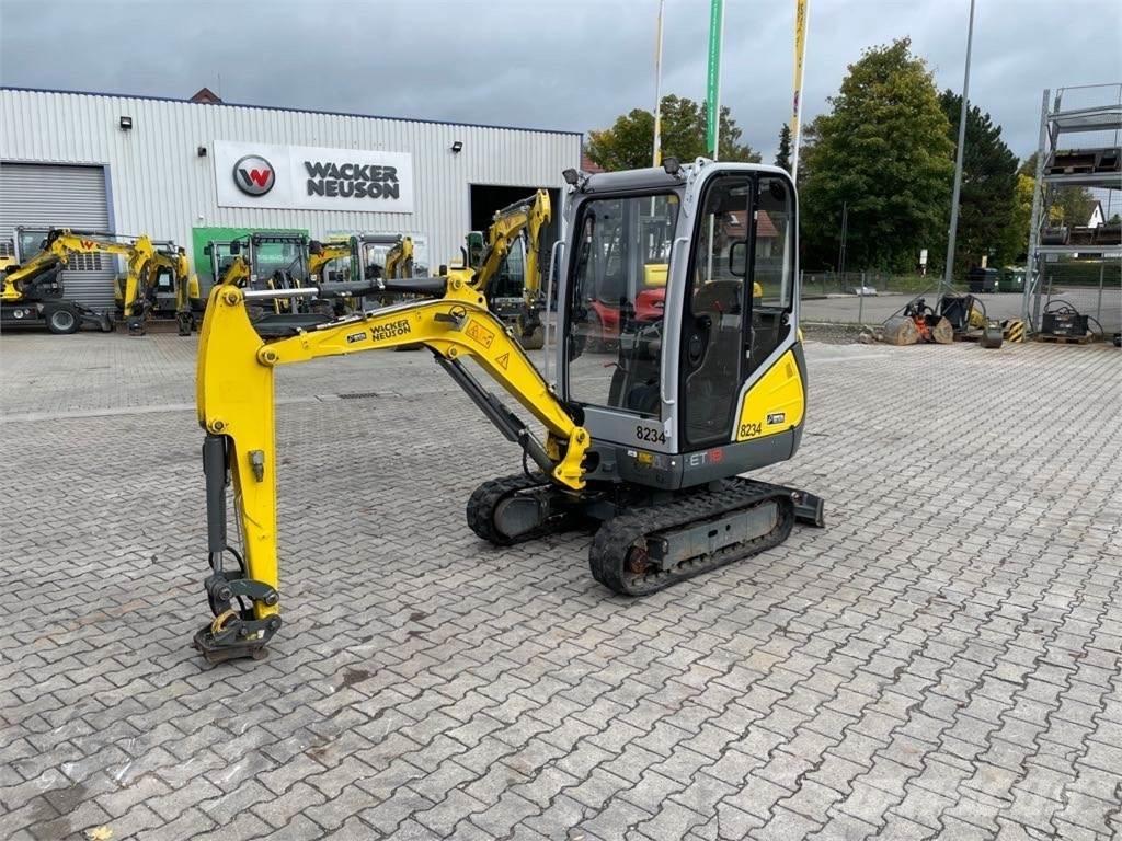 Wacker Neuson ET18 Pásové rýpadlá
