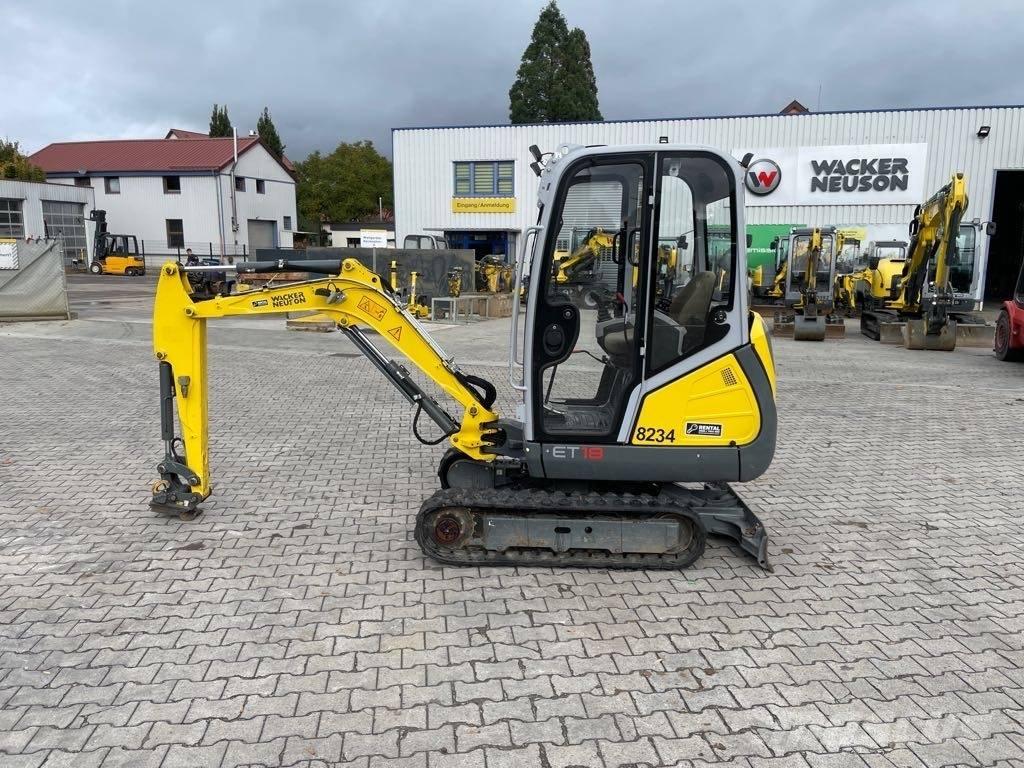 Wacker Neuson ET18 Pásové rýpadlá