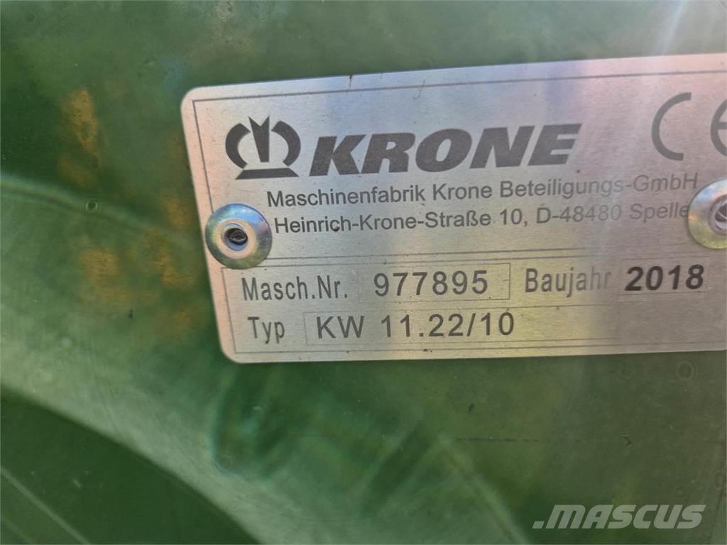 Krone KW 11.22 Obracače a zhrabovače sena