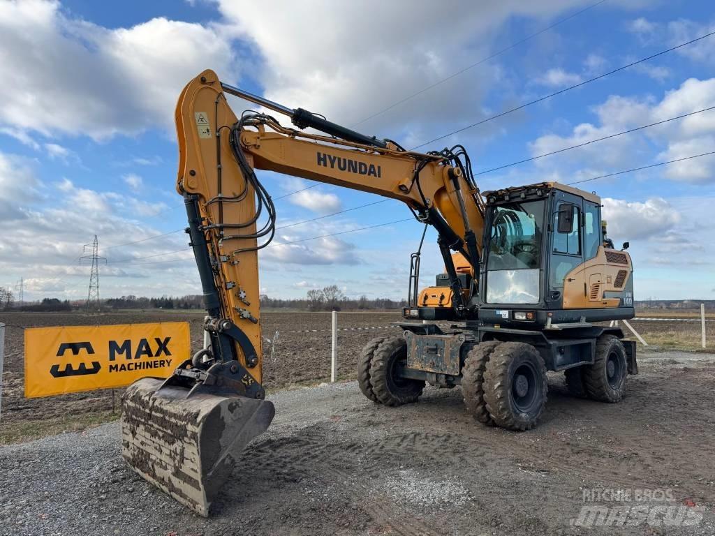 Hyundai HW140 Kolesové rýpadlá