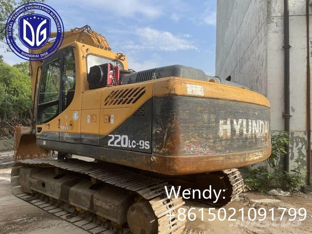 Hyundai 220LC-9S Pásové rýpadlá