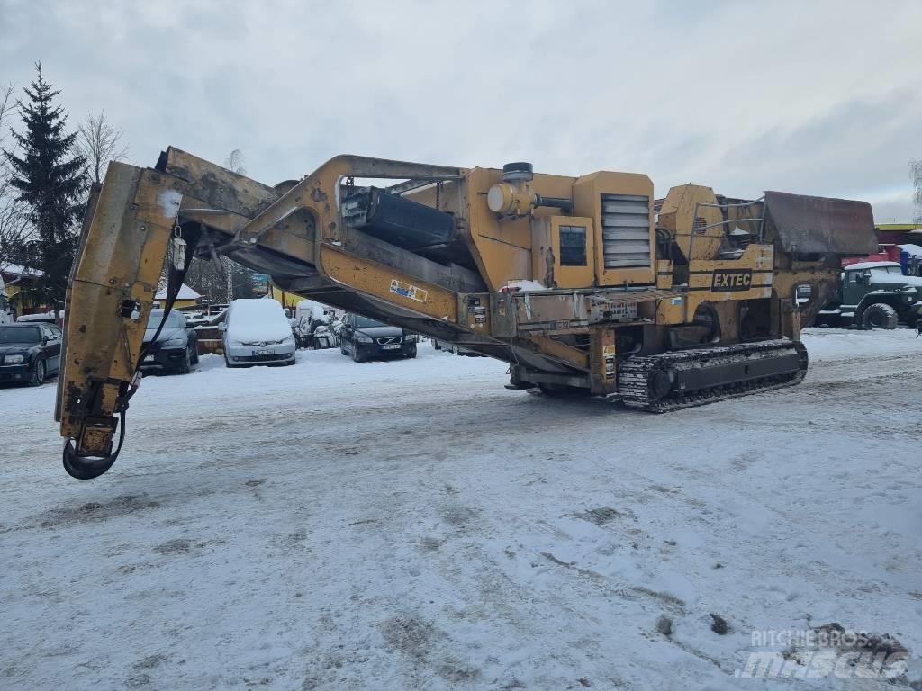 Extec C12 + Mobilné drviče