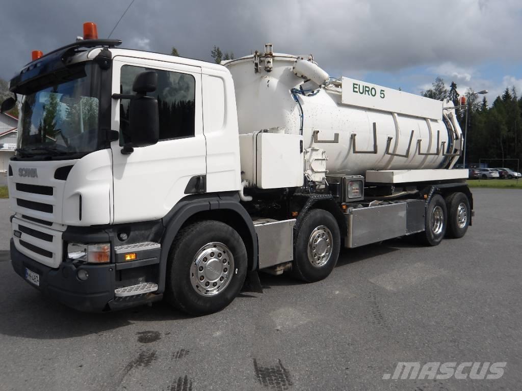 Scania P 400 LB 8x2 Kombinované/Čerpacie cisterny
