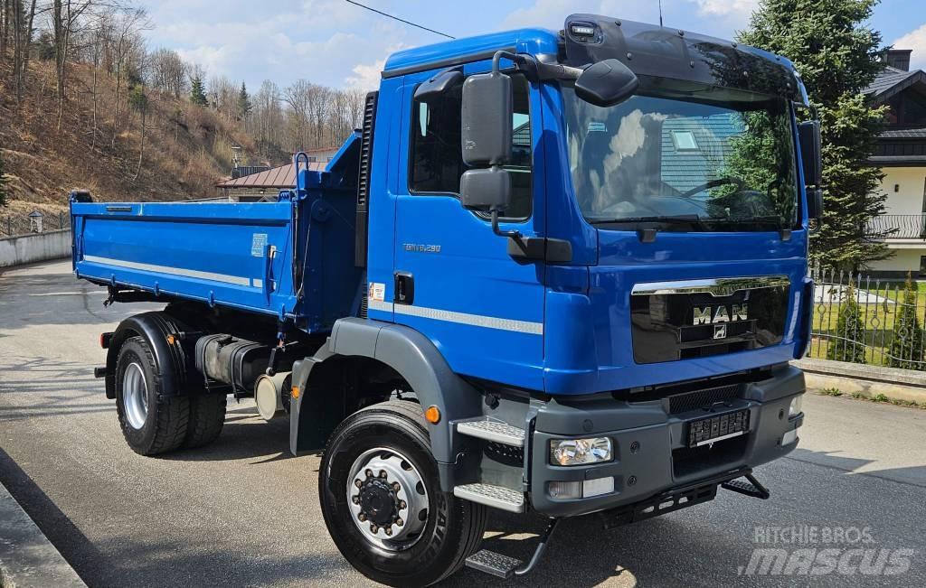 MAN TGM 18.290 4X4 Sklápače
