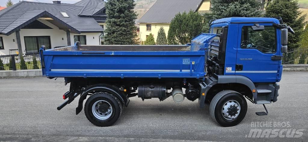MAN TGM 18.290 4X4 Sklápače