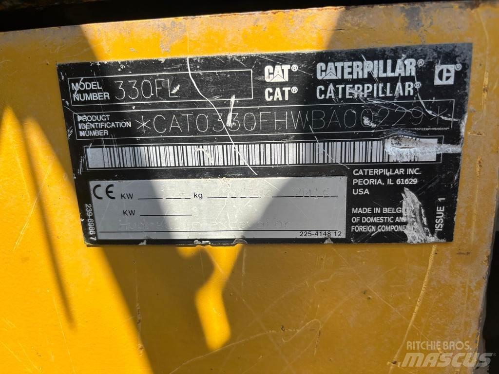 CAT 330FL Špeciálne bagre
