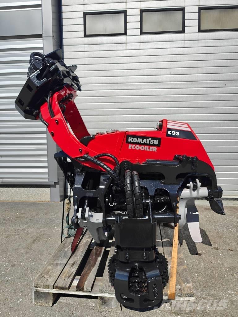 Komatsu C 93 Žatevné hlavy