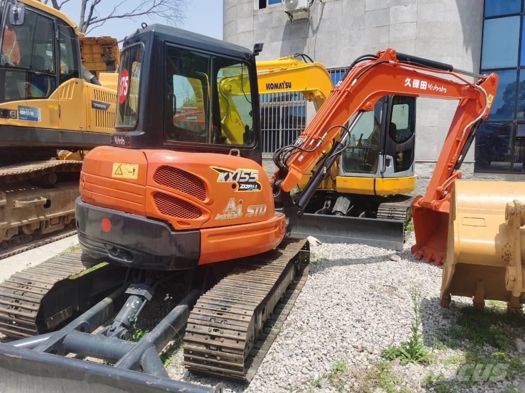 Kubota KX 155 Mini rýpadlá < 7t