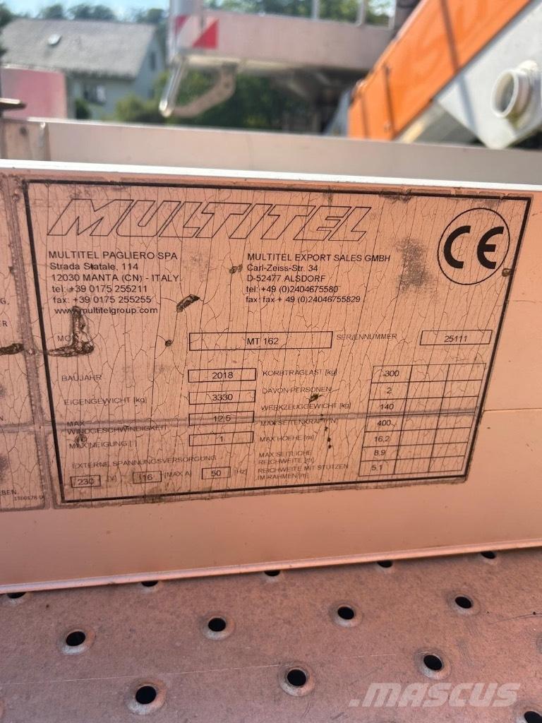Multitel MT 162 Autoplošiny