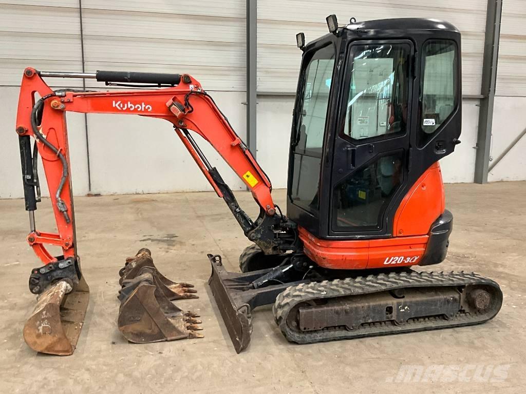 Kubota U 20-3 A Mini rýpadlá < 7t