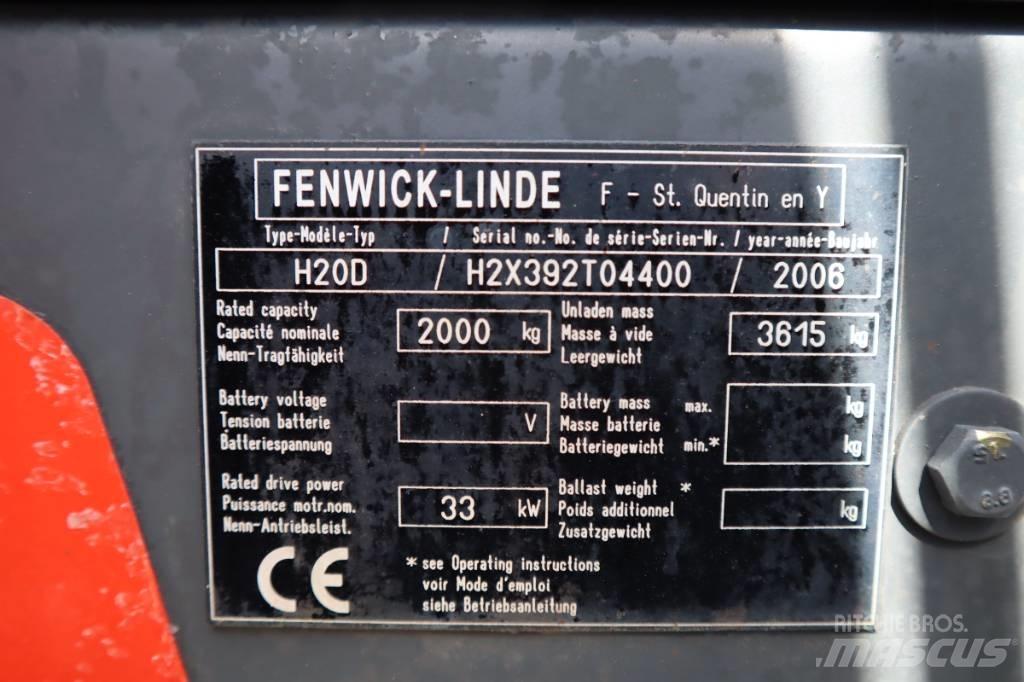 Linde H 20 D Dieselové vozíky