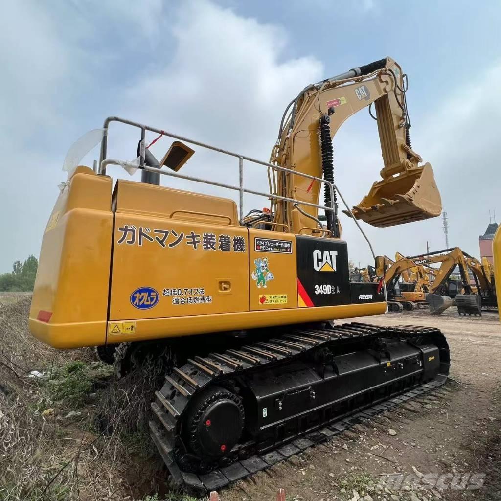 CAT 349 Pásové rýpadlá