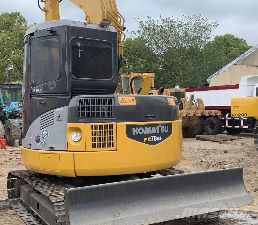 Komatsu pc78us Midi rýpadlá 7 t - 12 t