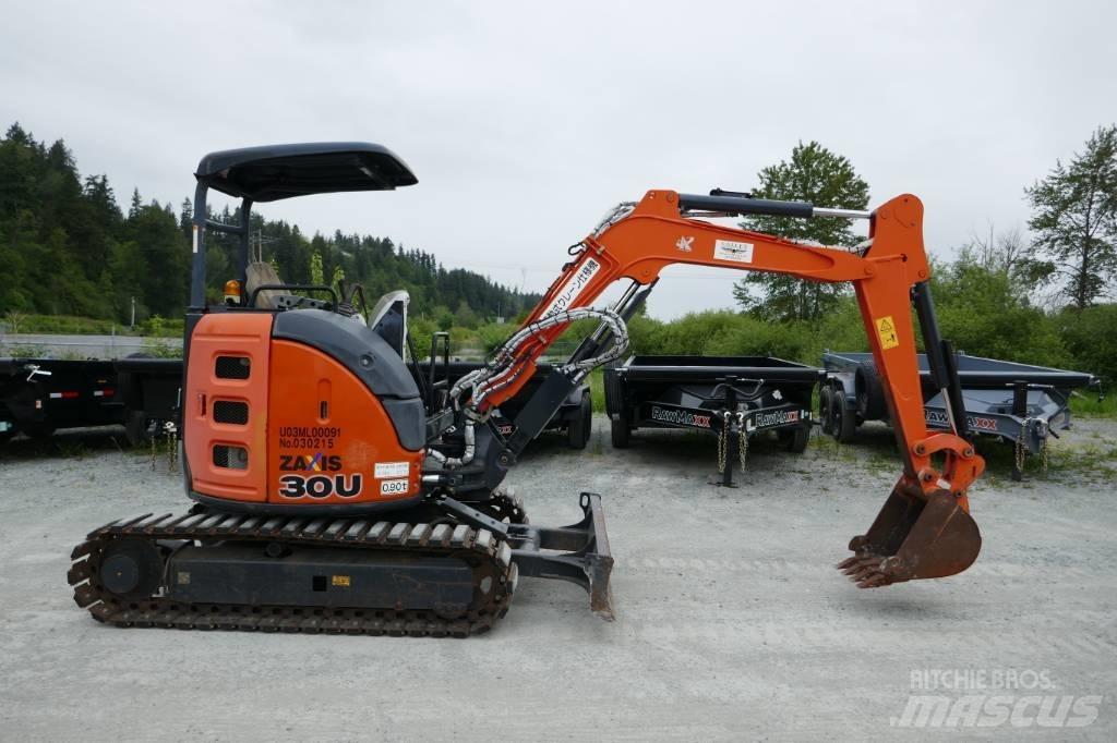 Hitachi ZX 30 U-5 A Mini rýpadlá < 7t