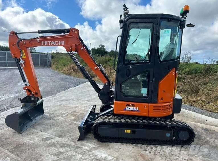 Hitachi Zaxis 26 U Mini rýpadlá < 7t