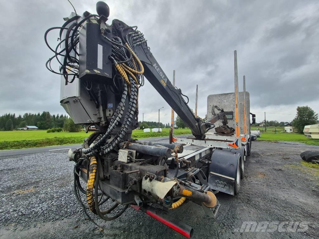 Scania R 650 Nákladné vozidlá na prepravu dreva