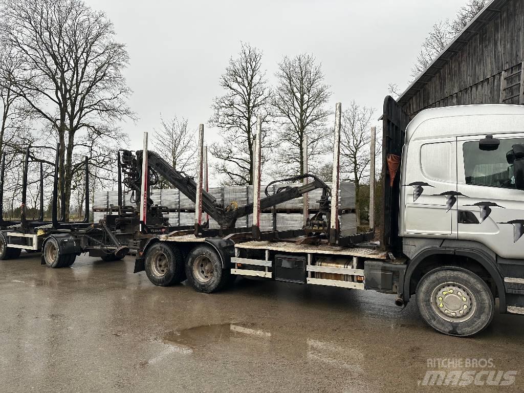 Scania R440 Nákladné vozidlá na prepravu dreva