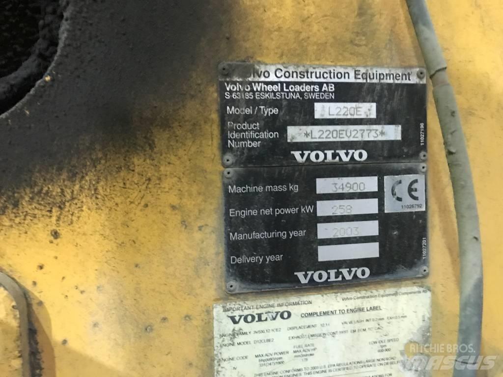 Volvo L 220 E Kolesové nakladače