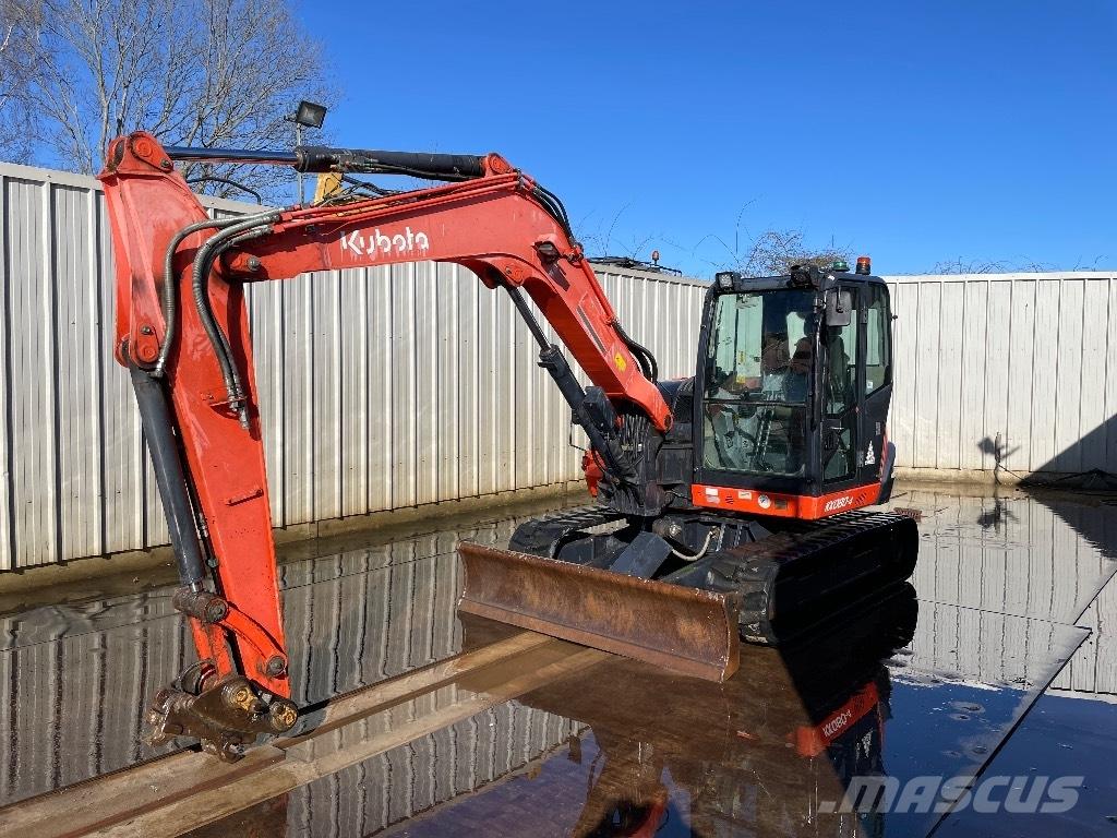 Kubota KX 080-4 Midi rýpadlá 7 t - 12 t