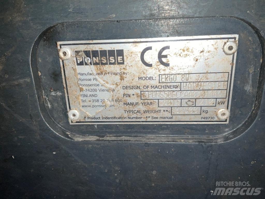 Ponsse ERGO 8W Harvestory