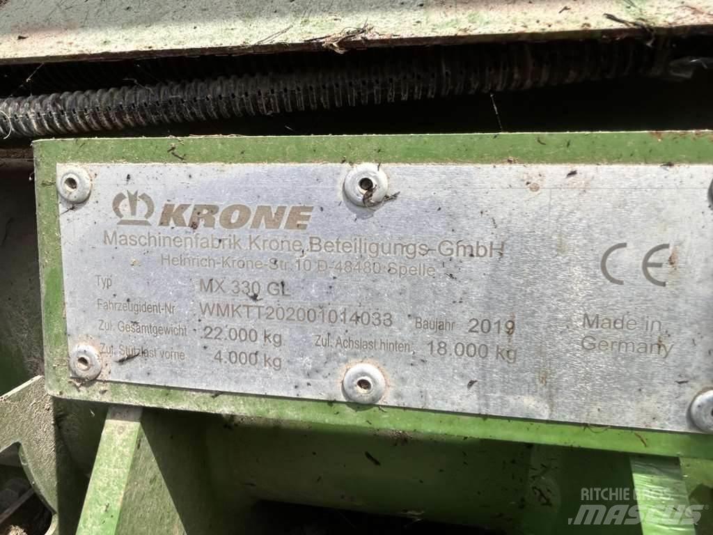 Krone MX 330 GL Samochodné kosačky