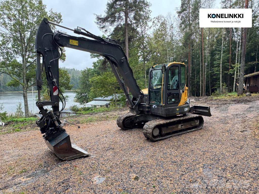 Volvo ECR 88 D Midi rýpadlá 7 t - 12 t