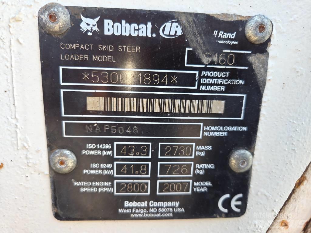 Bobcat S 160 Šmykom riadené nakladače