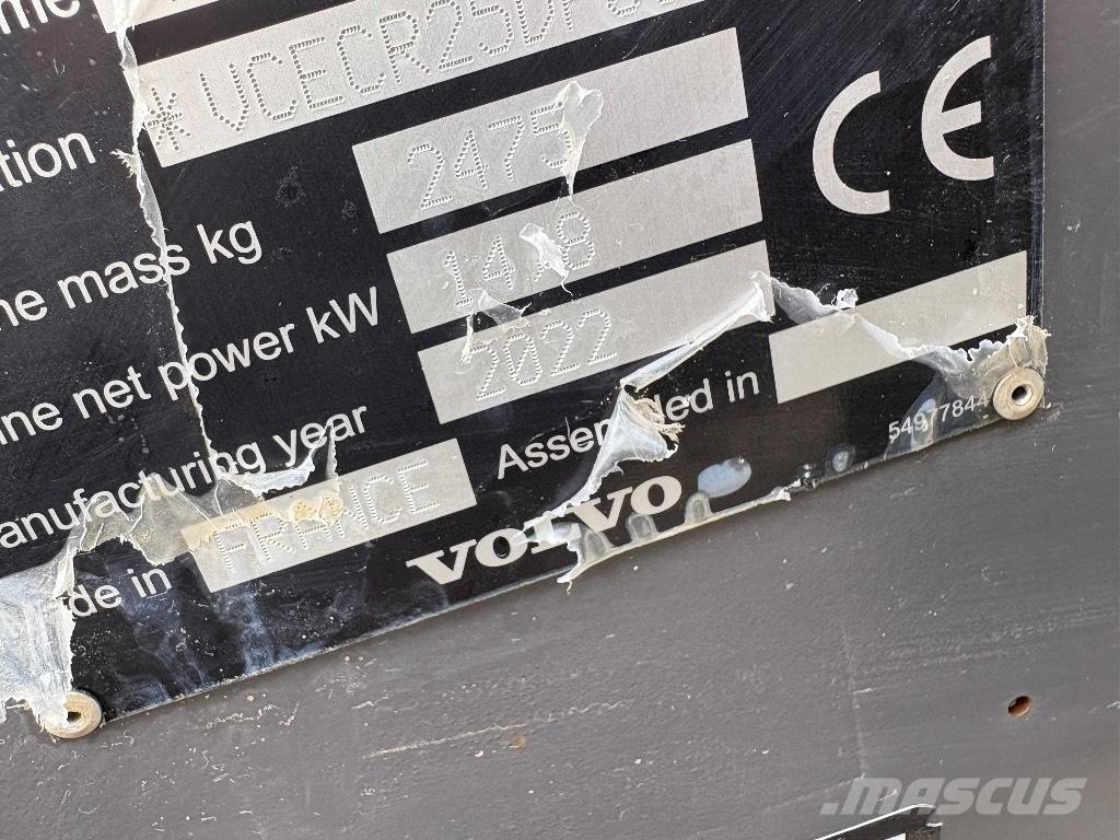 Volvo ECR 25 D Mini rýpadlá < 7t