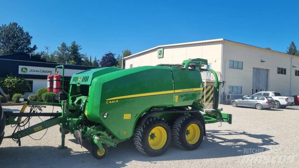 John Deere C441R Lisy na okrúhle balíky