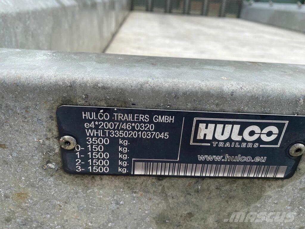 Hulco terrax 3 Prívesy na prepravu automobilov
